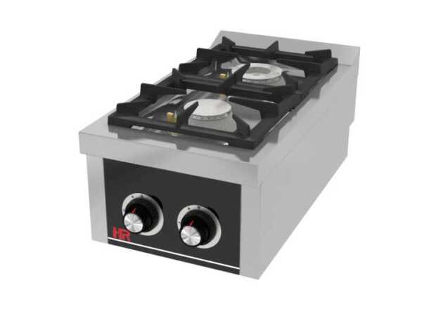 Fogão a gás de bancada 2 queimadores C2F750S -dev.palamenta.com.pt