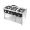 Fogão a gás 3 queimadores com forno 600 e forno C3F600H -dev.palamenta.com.pt