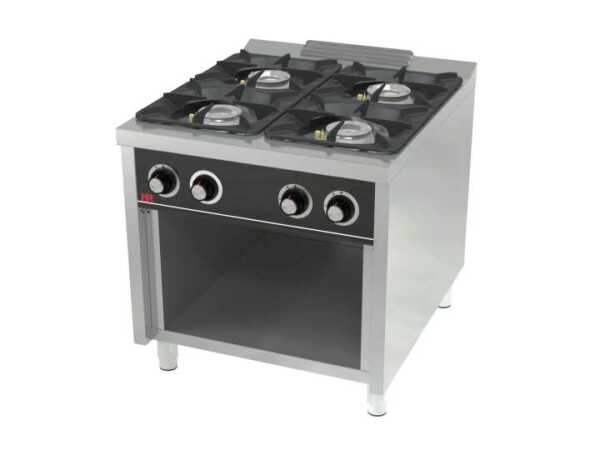 Fogão a gás com base  4 queimadores C4F900E -dev.palamenta.com.pt