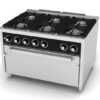 Fogão a gás 6 queimadores + forno maxi C6F900HM -dev.palamenta.com.pt