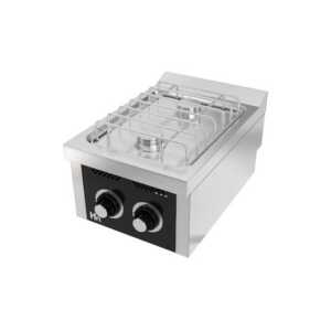 Fogão a gás de bancada 2 queimadores CB2F600S -dev.palamenta.com.pt