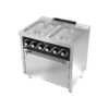 Fogão a gás 4 queimadores e forno elétrico CB6F600H -dev.palamenta.com.pt