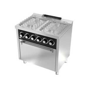 Fogão a gás 4 queimadores e forno elétrico CB6F600H -dev.palamenta.com.pt