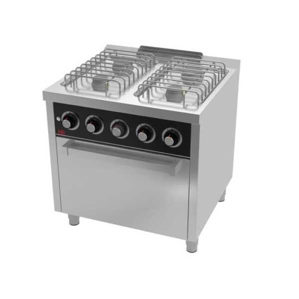 Fogão a gás 4 queimadores + forno CB4F750H  -dev.palamenta.com.pt