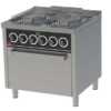 Fogão a gás 4 queimadores + forno elétrico CB4F750HE -dev.palamenta.com.pt