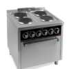 Fogão eléctrico 4 placas + forno CE4P750H -dev.palamenta.com.pt