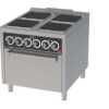 Fogão eléctrico + forno 4 placas  -dev.palamenta.com.pt
