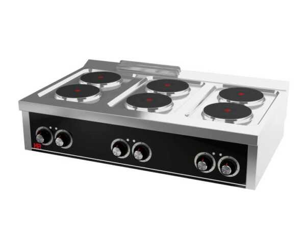 Fogão eléctrico de bancada 6 placas CE6P750S -dev.palamenta.com.pt