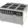 Fogão eléctrico + forno 6 placas   -dev.palamenta.com.pt