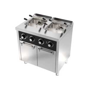 Cozedor de pasta eléctrico 25l+25l com móvel -dev.palamenta.com.pt