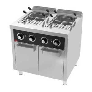 Cozedor de pasta eléctrico 25l+25l armário -dev.palamenta.com.pt