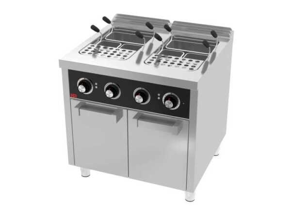 Cozedor de pasta eléctrico 25l+25l armário -dev.palamenta.com.pt