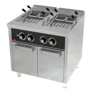 Cozedor de pasta a gás armário 25l + 25l  -dev.palamenta.com.pt