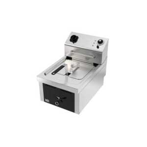 Fritadeira eléctrica de bancada trifásica 10l 6kw
