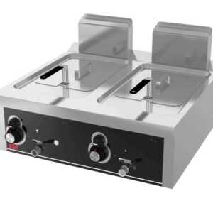 Fritadeira a gás 12l+12l de bancada -dev.palamenta.com.pt