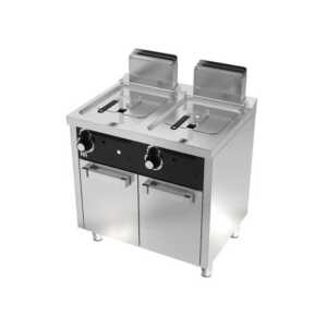 Fritadeira a gás 8l+8l móvel -dev.palamenta.com.pt