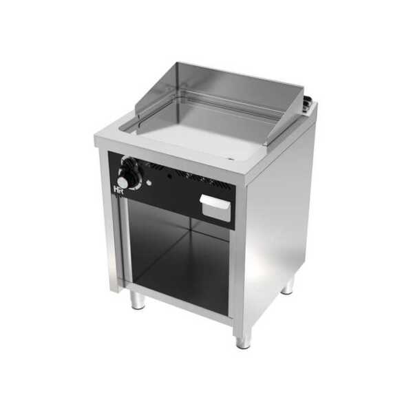 Fry-Top a gás móvel cromoduro 8