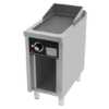 Fry-Top a gás com móvel aço rectificado FT7504E -dev.palamenta.com.pt