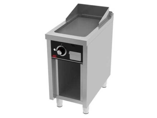Fry-Top a gás com móvel aço rectificado FT7504E -dev.palamenta.com.pt