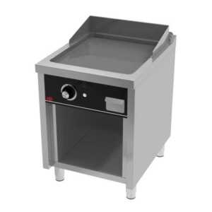 Fry-Top a gás com móvel aço rectificado FT7506E -dev.palamenta.com.pt