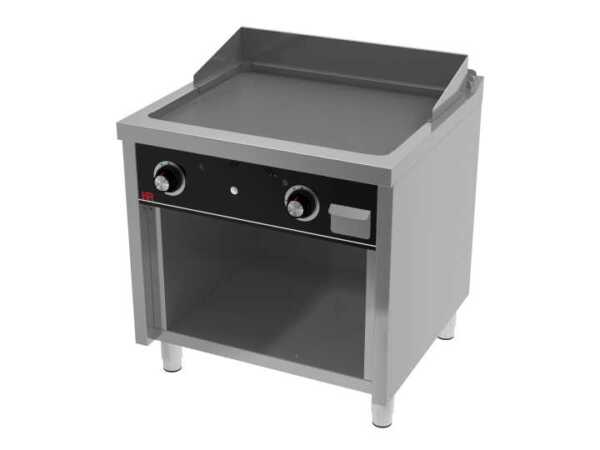 Fry-Top a gás com móvel aço rectificado FT7508E -dev.palamenta.com.pt