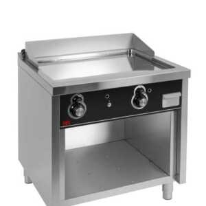 Fry-Top a gás com móvel cromoduro FT7508ECR -dev.palamenta.com.pt