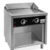 Fry-Top eléctrico com móvel aço rectificado FTE7508E   -dev.palamenta.com.pt