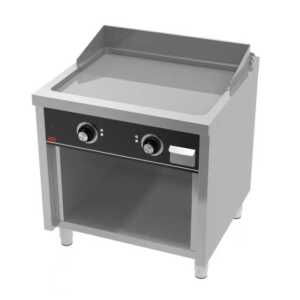 Fry-Top eléctrico com móvel cromoduro FTE7508ECR  -dev.palamenta.com.pt