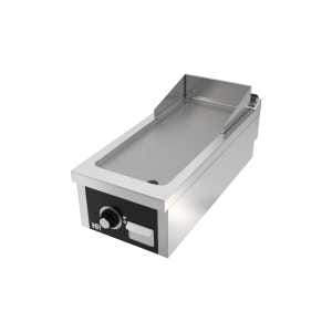 Fry-Top eléctrico de bancada aço rectificado FTE9004S