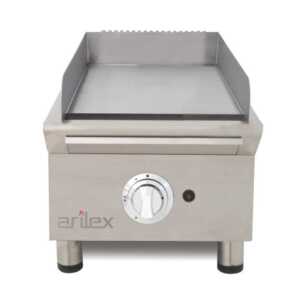 Fry-Topa gás 40 cm aço rectificado 40FRYGRN