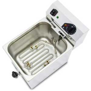 Fritadeira eléctrica com torneira 10L EVO10G