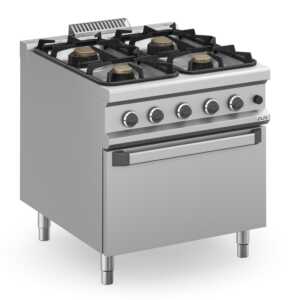 Fogão a gás 4 queimadores + forno a gás MFB98FGXXS