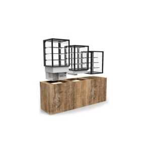 Vitrine aquecida DP-60-50CG