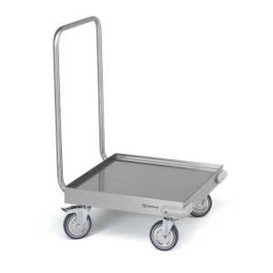 Carro baixo para cestas com varão CCVA
