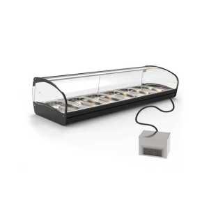 Vitrine refrigerada de bancada com grupo remoto SK6GRP