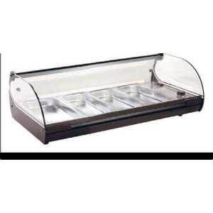 Vitrine aquecida de bancada C26L LED