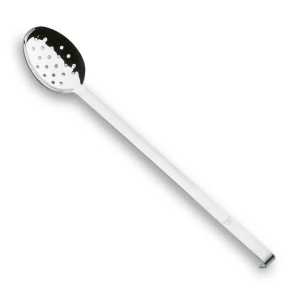 Colher Perfurada, Em Inox, U. P.