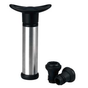 Bomba Saca Rolhas Manual de Vácuo Inox 18/10