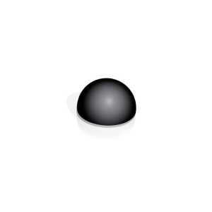 Molde Os Mini Semiesferas 96 Cavidades Silicone Black