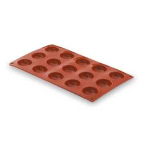 Molde Semi-Esférica 15 Cavidades Silicone Pastryflex