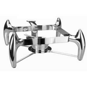 Suporte Chafing Dish Luxe Gastronorm Em Inox, 2/3