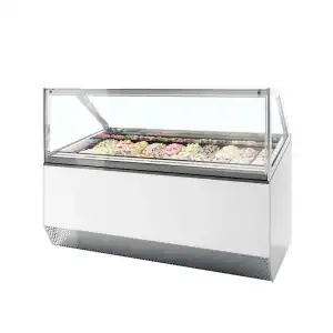 Vitrine expositora para gelados com display ventilado  MILLENNIUM ST20